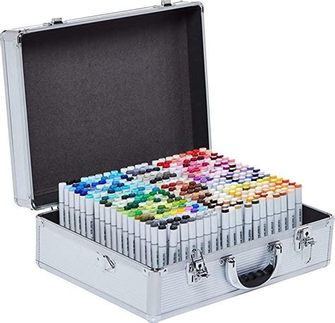 Copic Sketch Suitcase Set All 358 Colours Alcohol Marker Pens Rrp