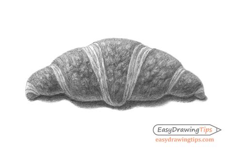 How To Draw A Croissant Step By Step Easydrawingtips