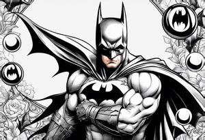 Batman Tattoo Ideas | TattoosAI