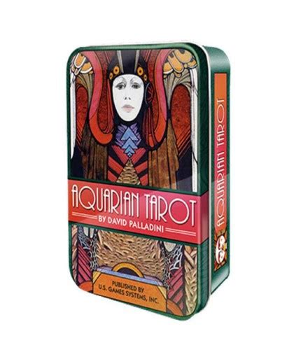 Aquarian Tarot In A Tin Jucarie Si Magie