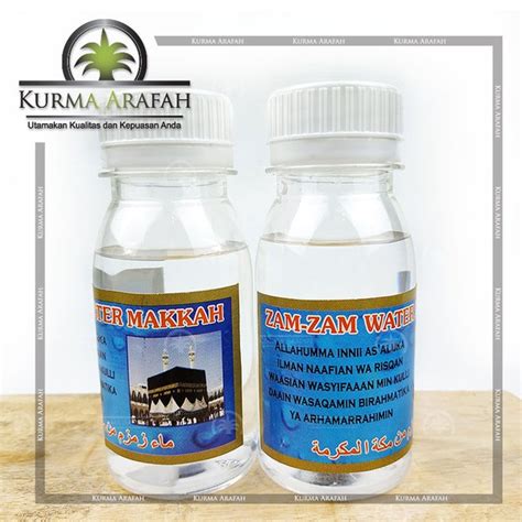 Jual Air Zam Zam Botol Ml Asli Oleh Oleh Haji Di Lapak Toko Kurma