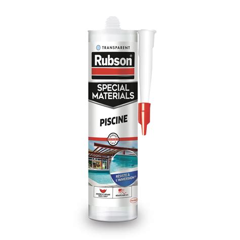 Mastic d étanchéité Spécial piscine RUBSON transparent 280 ml Leroy