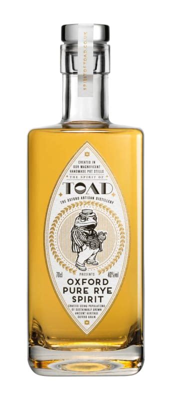 Toad Oxford Pure Rye Spirit Bottle Rgbthepeakmalaysia The Peak Malaysia