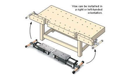 Veritas Twin Screw Vise Quick Release Front Vise Quick Release