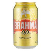 Cerveja Brahma Zero Lcool Lata Ml