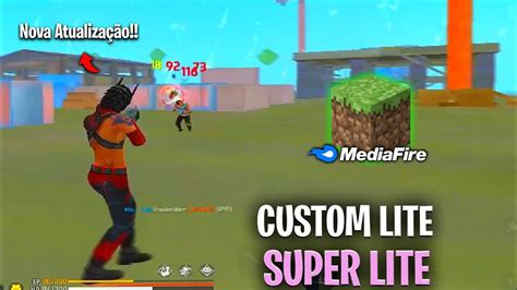 SAIU NOVA ATUALIZAÇÃO CUSTOM ULTRA LITE SKIN E SEM SKIN