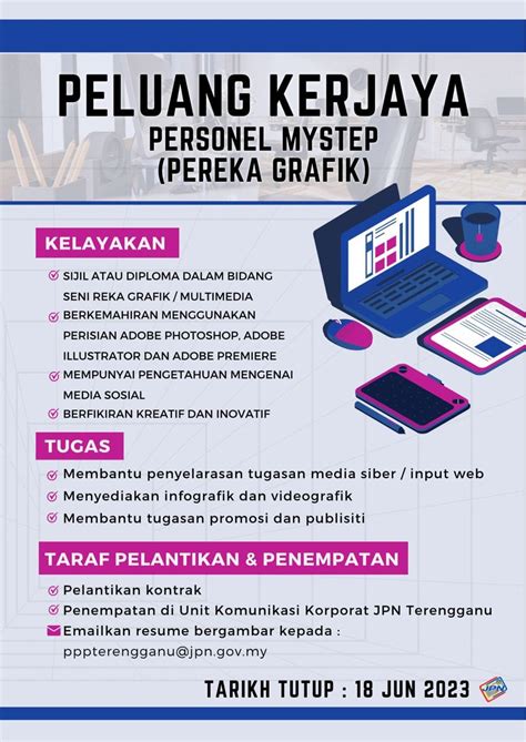 Iklan Jawatan Jabatan Pendaftaran Negara JPN Negeri Terengganu Jobs Hub