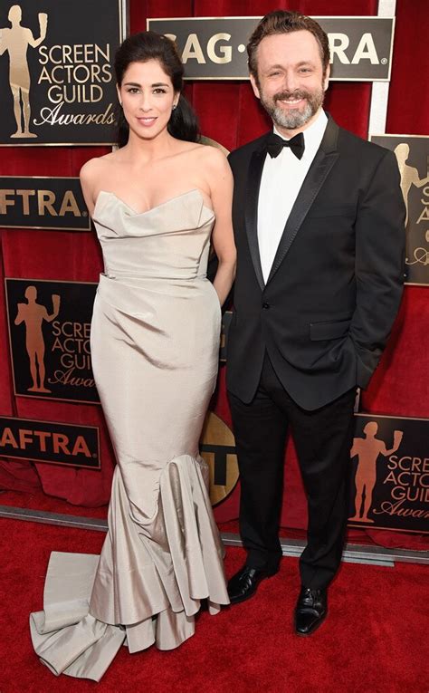 Sarah Silverman And Michael Sheen From Couples At The Sag Awards 2016 E