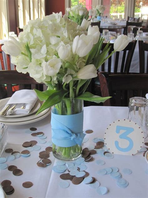 First Communion Menu Ideas Fresh Floral Centerpiece With Coordinating