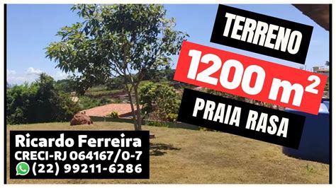 Vendo Terreno Mts Quadrados Praia Rasa Ou Troco Ch Cara Regi O De