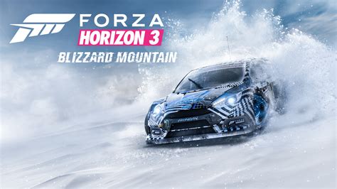 Forza Horizon 3: Blizzard Mountain available at 6pm today