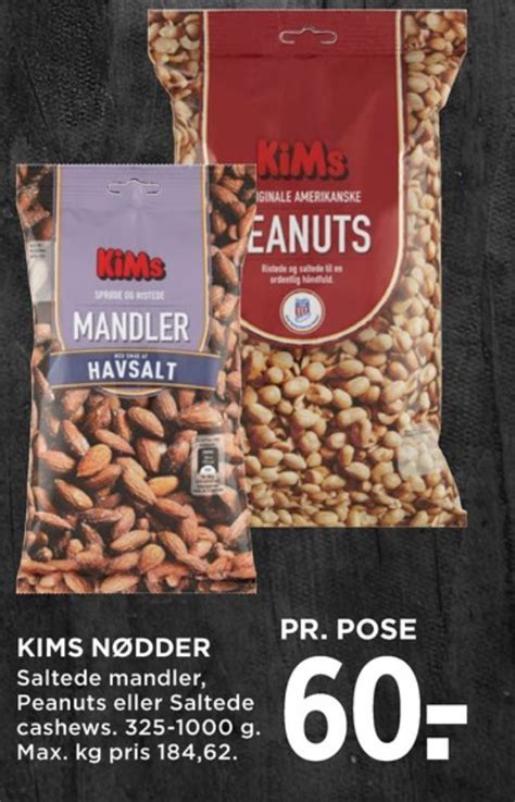 Kims Cashewn Dder Tilbud Hos Meny