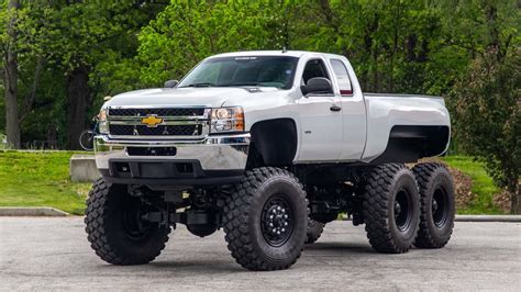 6x6 Chevy Silverado HD Heads To Auction