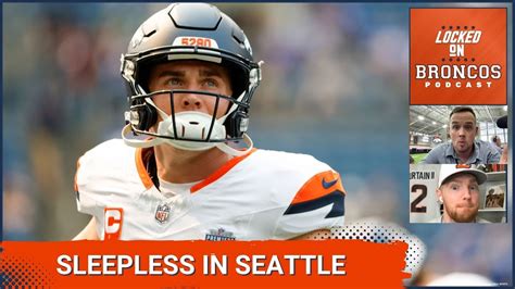 Denver Broncos Qb Bo Nix Offense Struggle In Loss To Seattle Seahawks