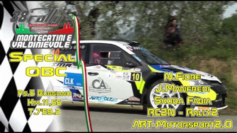 Rally Valdinievole 2023 Fiore Manfredi Obc Ps 5 Buggiano YouTube