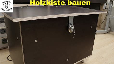 Wetterfeste Kiste Zeitungskiste Selber Bauen Diy Youtube Kiste