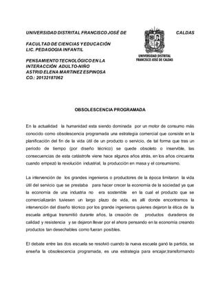 Obsolescencia Programada Pdf