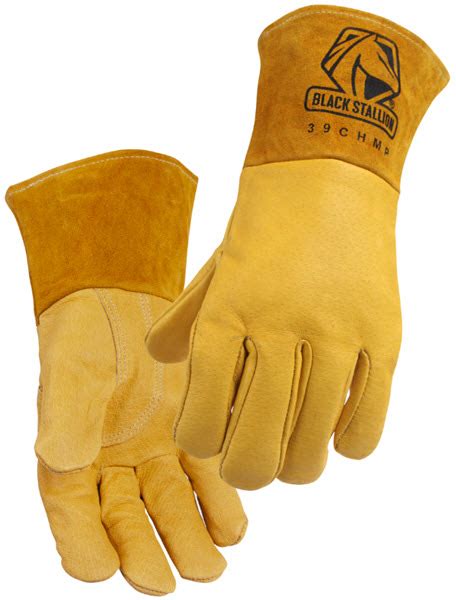 Black Stallion Mig Welding Gloves Mightymig 39chmp