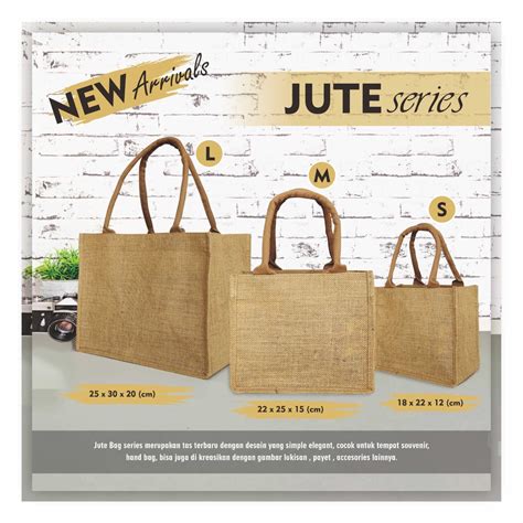 Jual ALTHEA Tas Jute Tote Bag Goni Tas Cantik Goni Tas Karung Goni