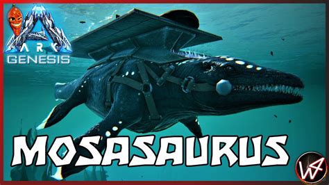 ARK GENESIS 21 LEVEL 145 X MOSASAURUS ZÄHMEN BASE ERWEITERT