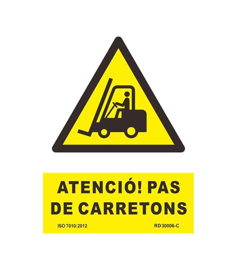 Se Al En Catal N Atenci Pas De Carretons En Tintas Uv Sekureco Skrc