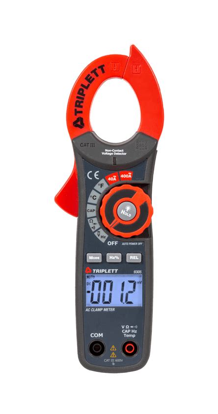 Triplett Ac Clamp Meter True Rms Clamp Meter Cm