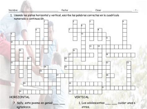 Reflexive And Reciprocal Pronouns Interactive Spanish Crossword Google