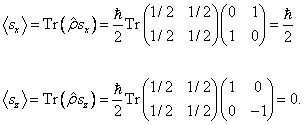 The Density Matrix