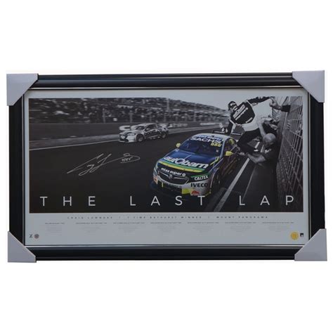 Craig Lowndes Signed Bathurst The Last Lap Official Triple Eight Pri