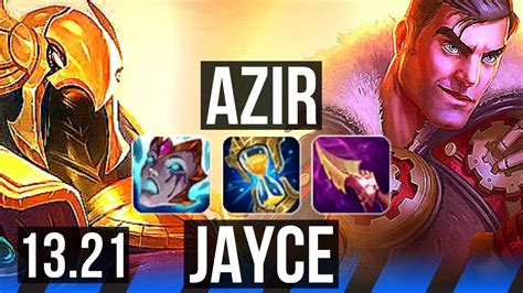 Azir Vs Jayce Mid Comeback M Mastery Dominating Rank Azir