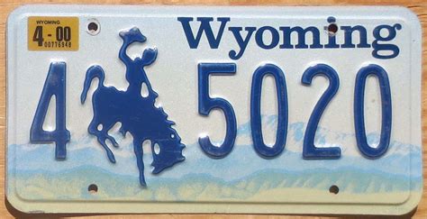 Wyoming Archives - Page 3 of 5 - Automobile License Plate Store ...