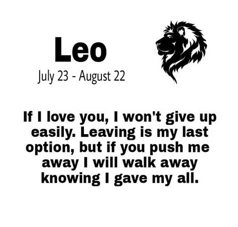 Yep Perfectly Said Leo Zodiac Quotes Leo Zodiac Facts Leo Zodiac