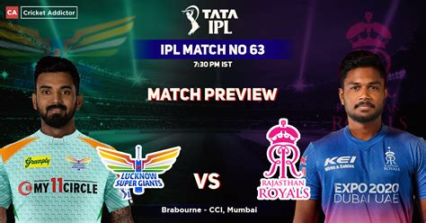 Lsg Vs Rr Match Preview Ipl Match Lucknow Super Giants Vs