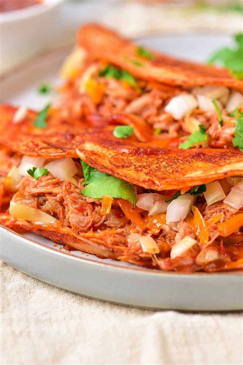 Chicken Birria Tacos Recipe Simple Birria Shredded Chicken