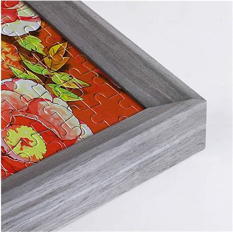 300 500 1000 1500 Piece Puzzle Frame Solid Wood Poster Frame Jigsaw