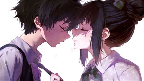 Nightcore Love Me Like You Do Casal Anime Beijo Fofo Meninos