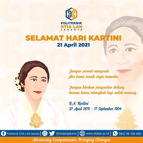 Selamat Hari Kartini Politeknik Stia Lan Jakarta