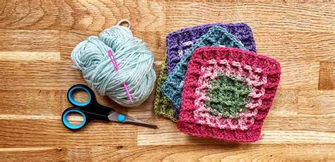 5 Methods For Joining Granny Squares