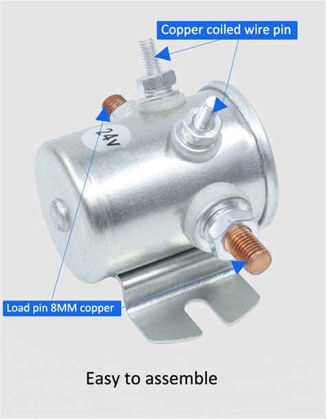 Universal Marine Dual Battery Solenoid Starter Relay Switch Dc Max 300a 12v Buy Solenoid Relay