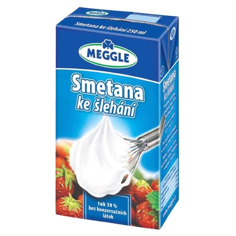 Smetana ke šlehání Meggle levně Kupi cz