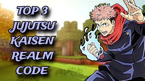 1 20 NEW TOP 3 BEST JUJUTSU KAISEN REALM CODES FOR MINECRAFT