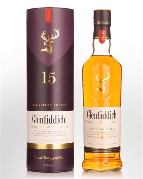 Glenfiddich Solera Reserve 15 Year Old Single Malt Scotch Whisky 700ml