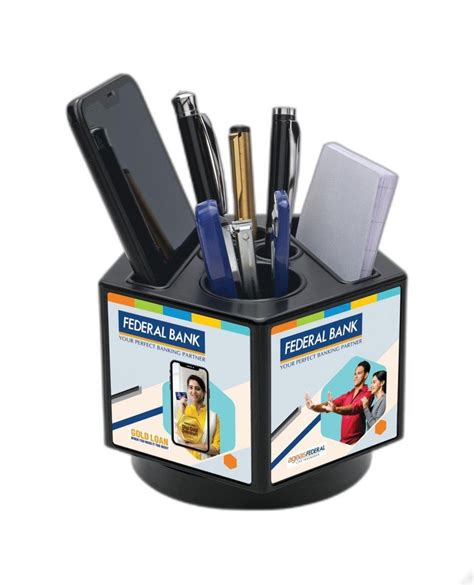 TSG Factory Made Plastic Revolving Pen Stand For Office At Rs 185