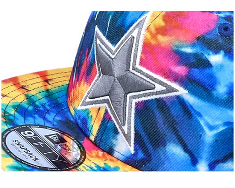 Dallas Cowboys Crucial Catch 9fifty Tie Dye Multicolor Snapback New