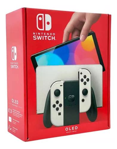 Nintendo Switch Oled Gb Branco Console Nacional C Nf Frete Gr Tis