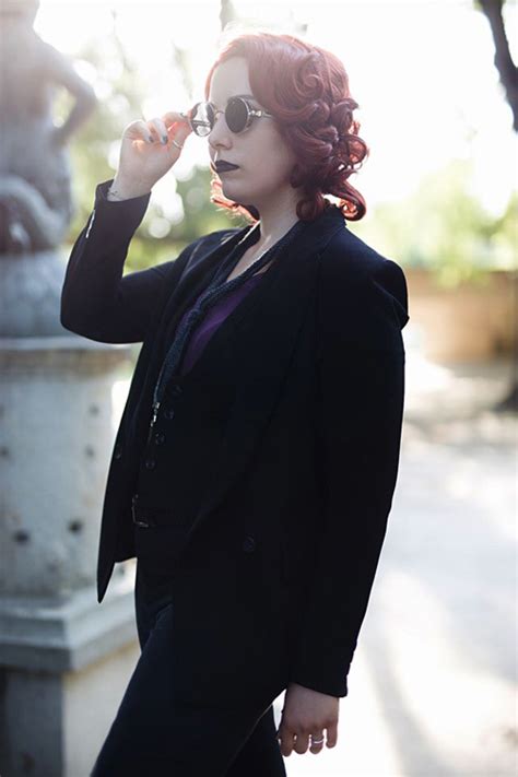 Genderbent Crowley And Aziraphale From Good Omens Cosplay