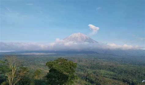 Gunung Semeru Erupsi Sebanyak Delapan Kali Sepanjang Senin Pagi