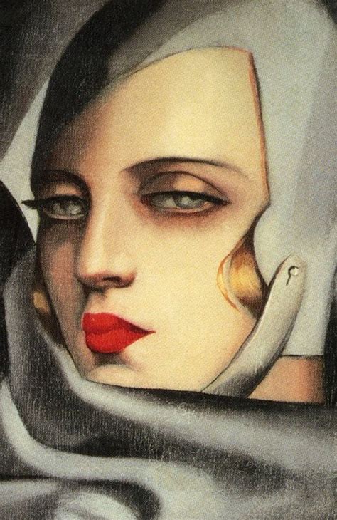 Tamara De Lempicka Polish Art Deco Painter 1898 1980 Tamara In The