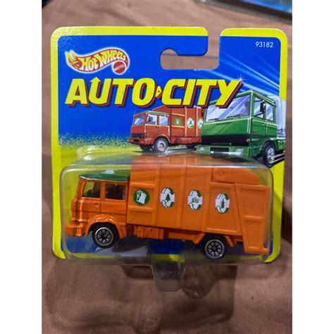 Hot Wheels Corgi Auto City Garbage Refuse Truck Shopee Malaysia