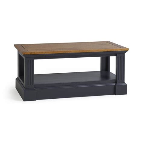 Rustic Oak And Painted Coffee Tables Coffee Table Highgate Range